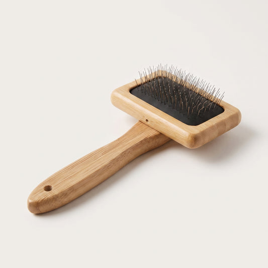 The Kinning Groomer™ — Bamboo Slicker Brush